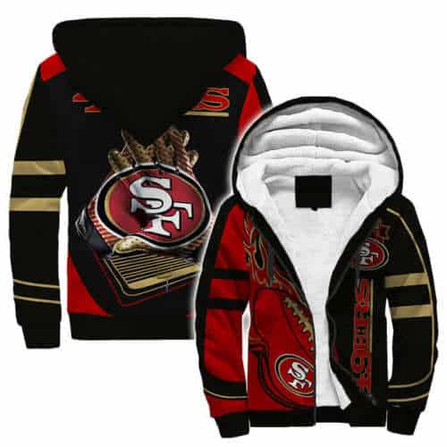 San Francisco 49ERS 00A Fleece Jacket 1 San Francisco 49ERS 00A Fleece Jacket
