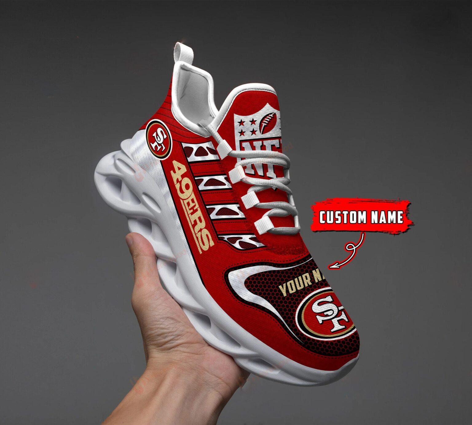 San Francisco 49ERS 01G Max Soul Shoes 1 San Francisco 49ERS 01G Max Soul Shoes