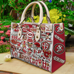 San Francisco 49ERS 1 Leather Handbag