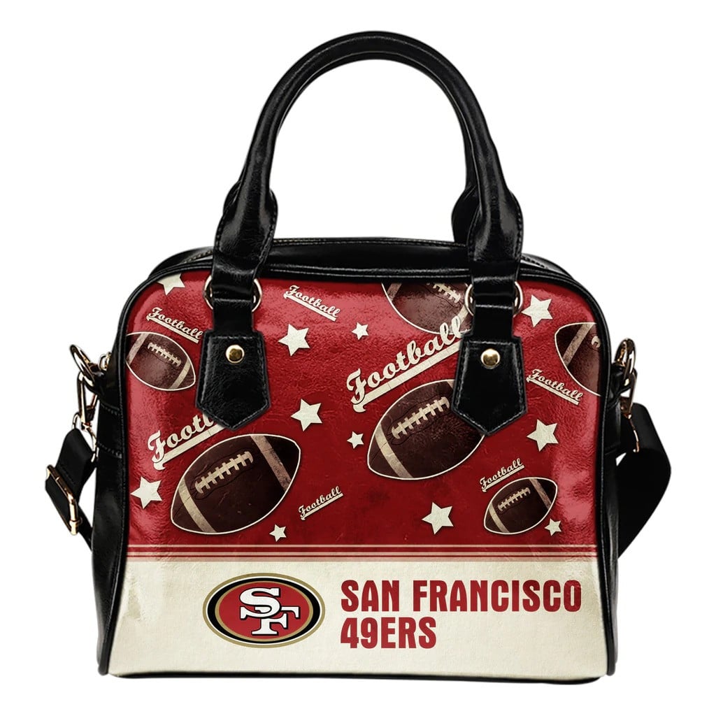 San Francisco 49ERS 1 Leather Handbag 1 San Francisco 49ERS 1 Leather Handbag