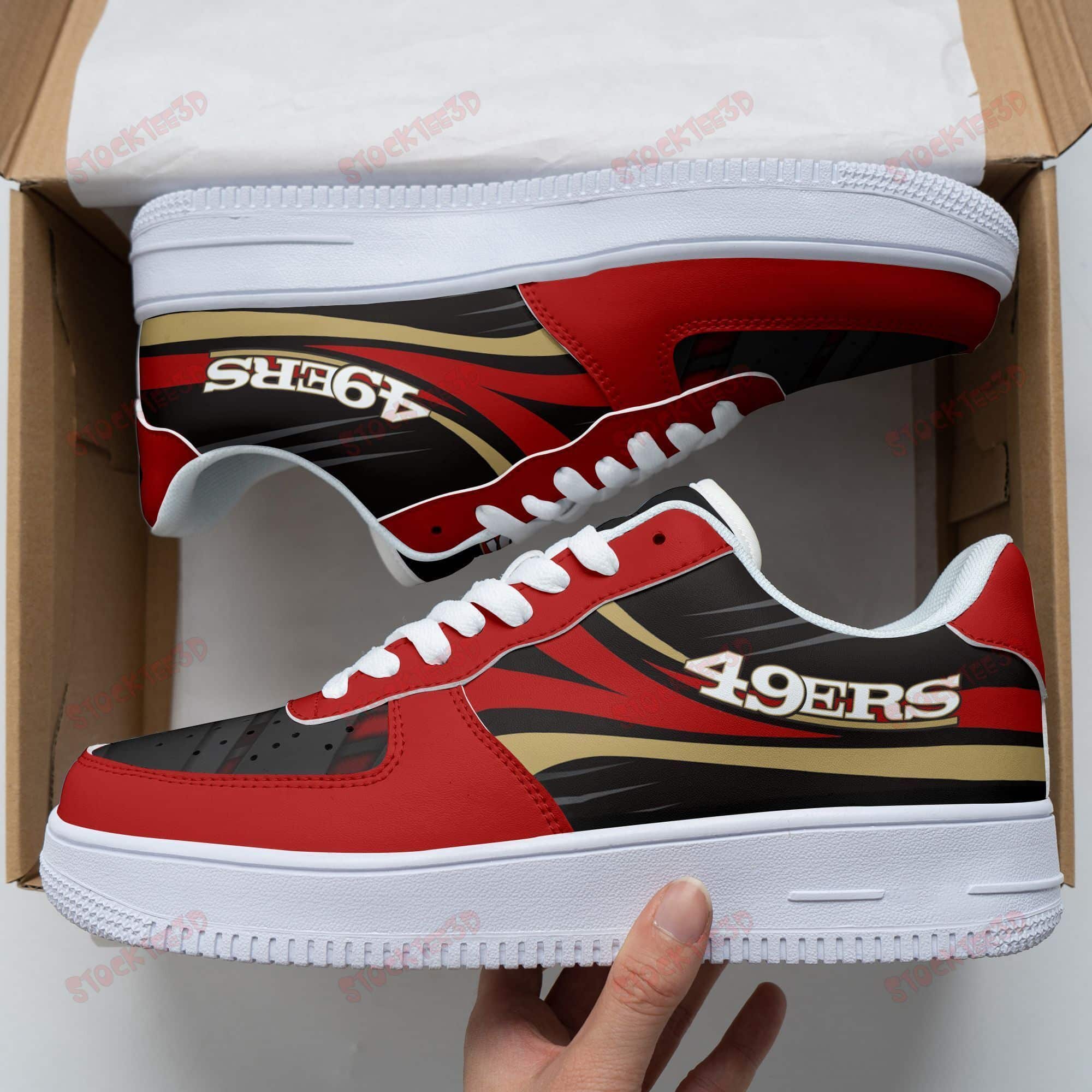 San Francisco 49ERS 1A Air Force Shoes 1 San Francisco 49ERS 1A Air Force Shoes