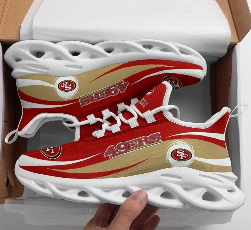 San Francisco 49ERS 1G Max Soul Shoes 1 San Francisco 49ERS 1G Max Soul Shoes