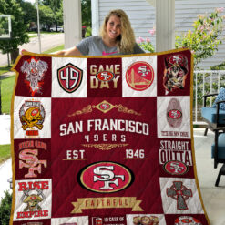 San Francisco 49ERS 2 Blanket
