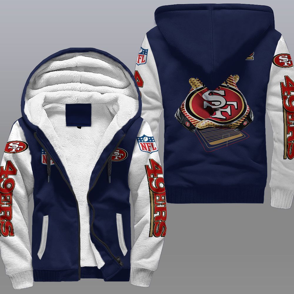 San Francisco 49ERS Fleece Jacket 1 San Francisco 49ERS Fleece Jacket