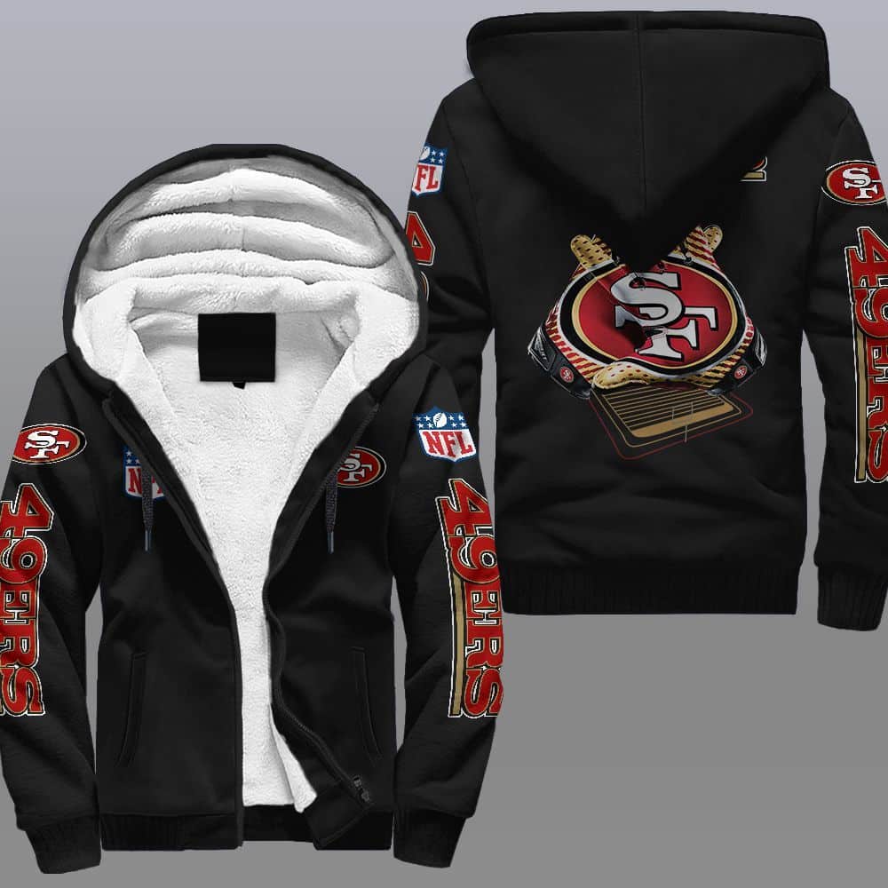 San Francisco 49ERS Fleece Jacket 1 San Francisco 49ERS Fleece Jacket