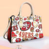 San Francisco 49ERS G01 Leather Handbag