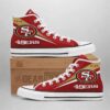 San Francisco 49ERS High Top Shoes