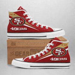 San Francisco 49ERS High Top Shoes