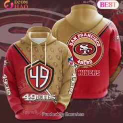 San Francisco 49ERS Hoodie Zip Hoodie 3D