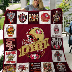 San Francisco 49ERS I10 Blanket