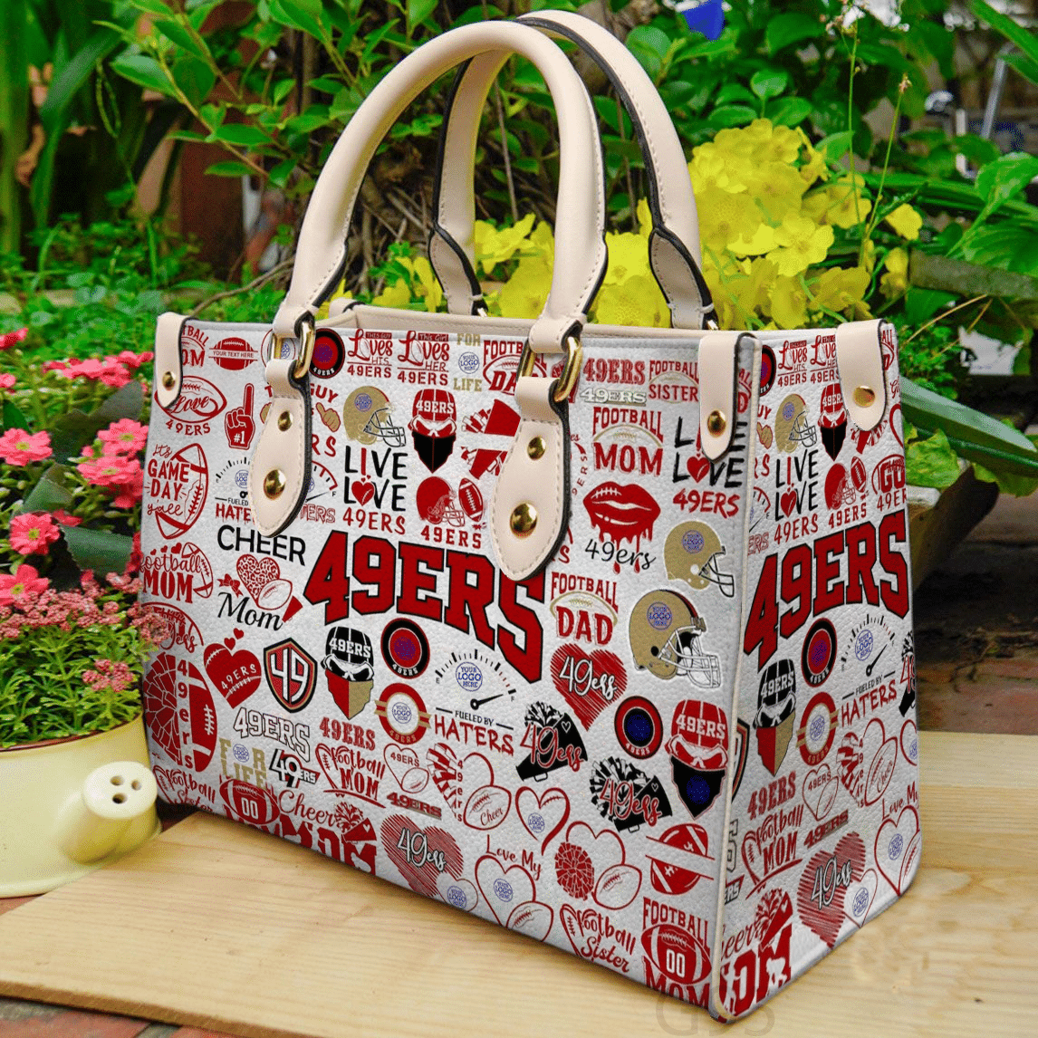 San Francisco 49ERS I7 Leather Handbag 1 San Francisco 49ERS I7 Leather Handbag