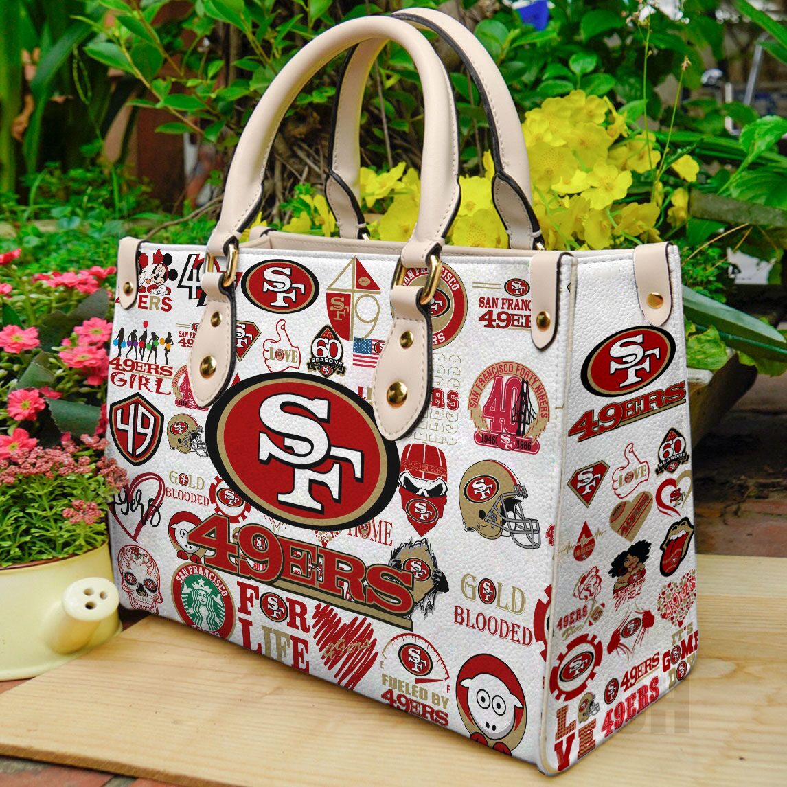 San Francisco 49ERS Lover Leather Handbag 1 San Francisco 49ERS Lover Leather Handbag