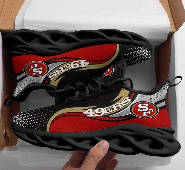 San Francisco 49ERS NFL Rams Max Soul Shoes 1 San Francisco 49ERS NFL Rams Max Soul Shoes