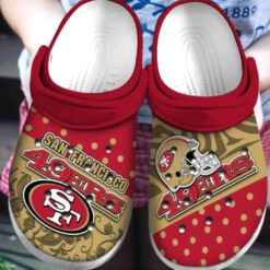 San Francisco 49ERS Soft Clogs