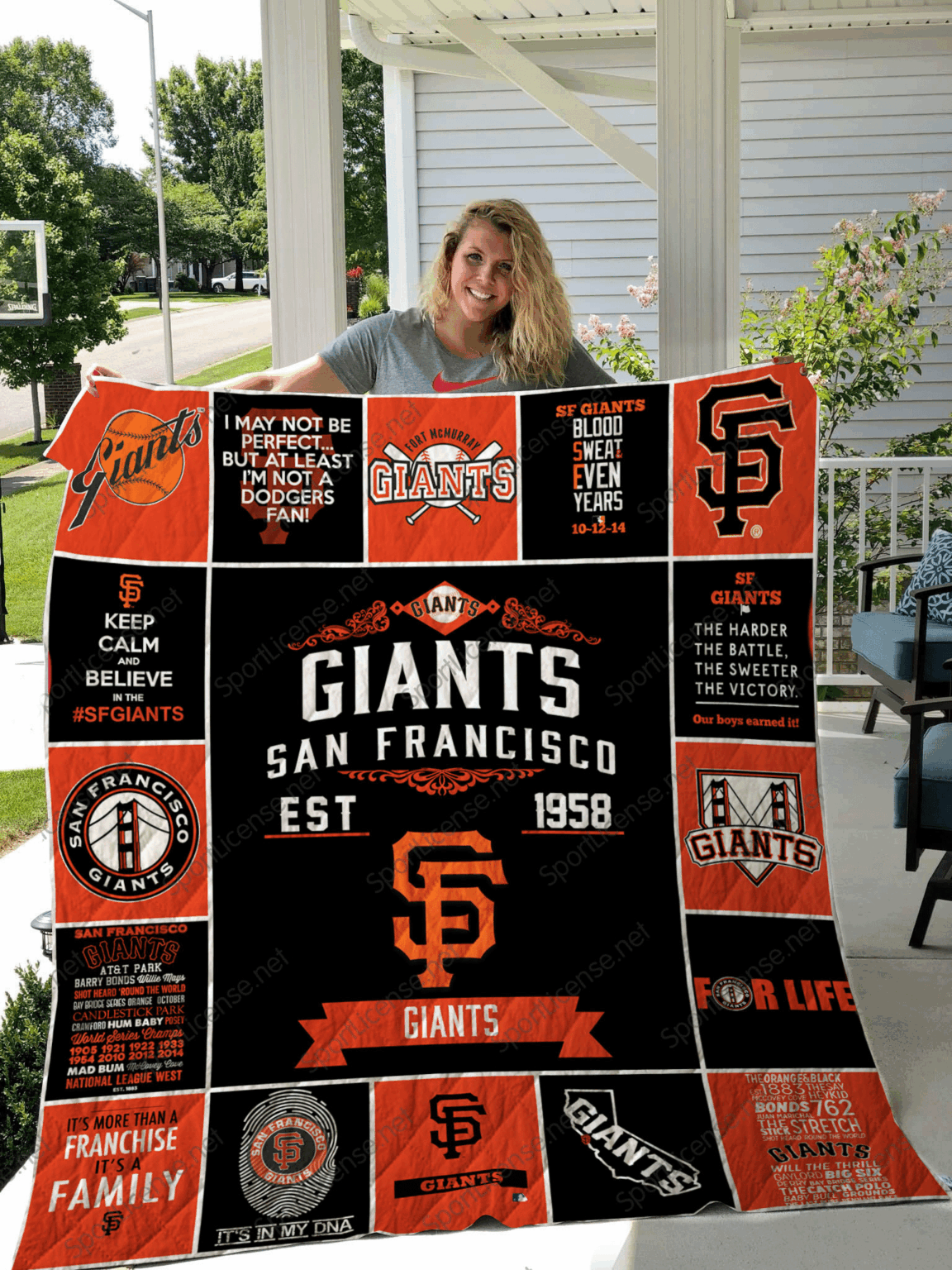 San Francisco Giants Blanket 1 San Francisco Giants Blanket