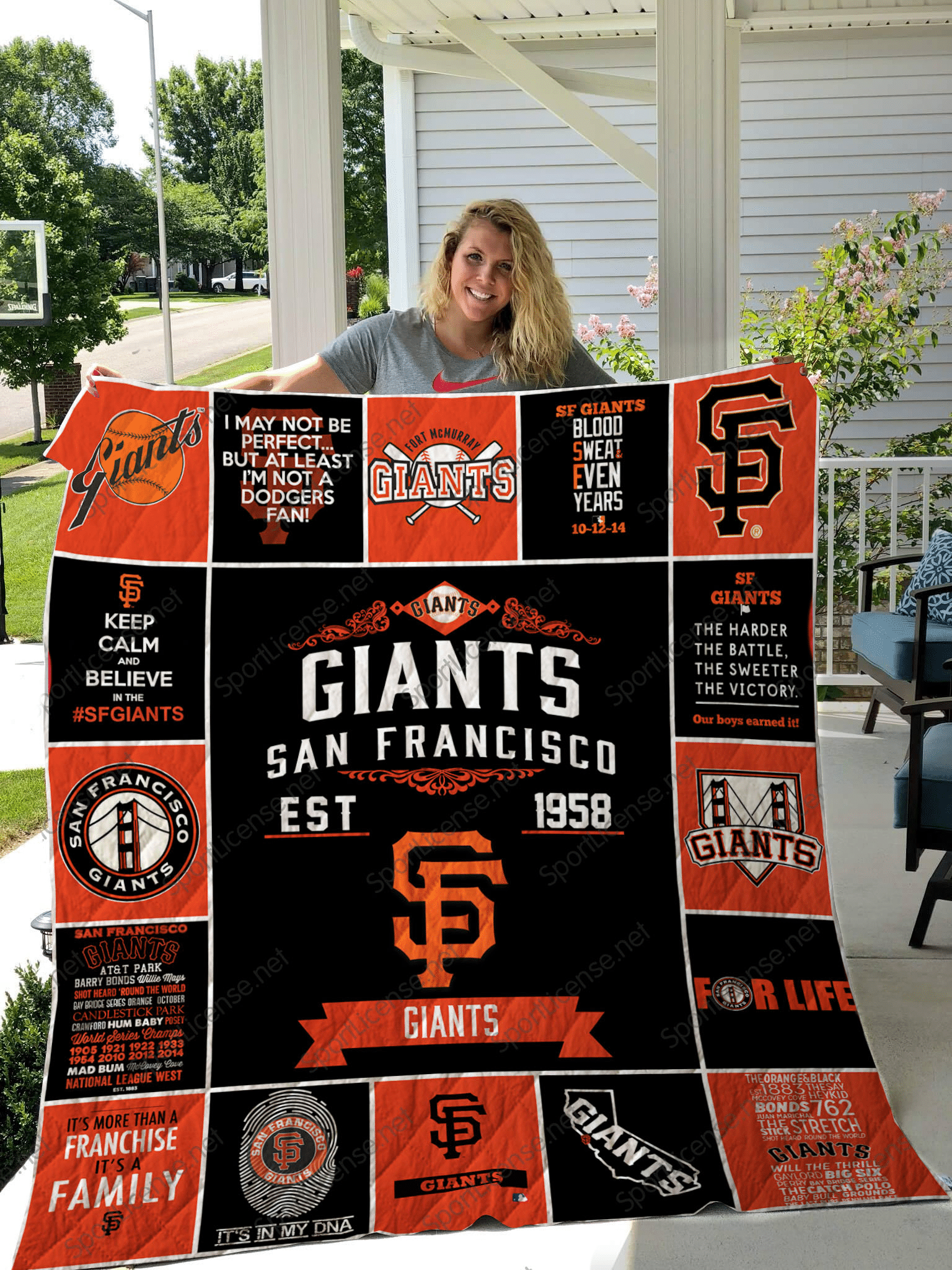 San Francisco Giants Blanket 1 San Francisco Giants Blanket