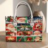 Santa Claus Leather Handbag