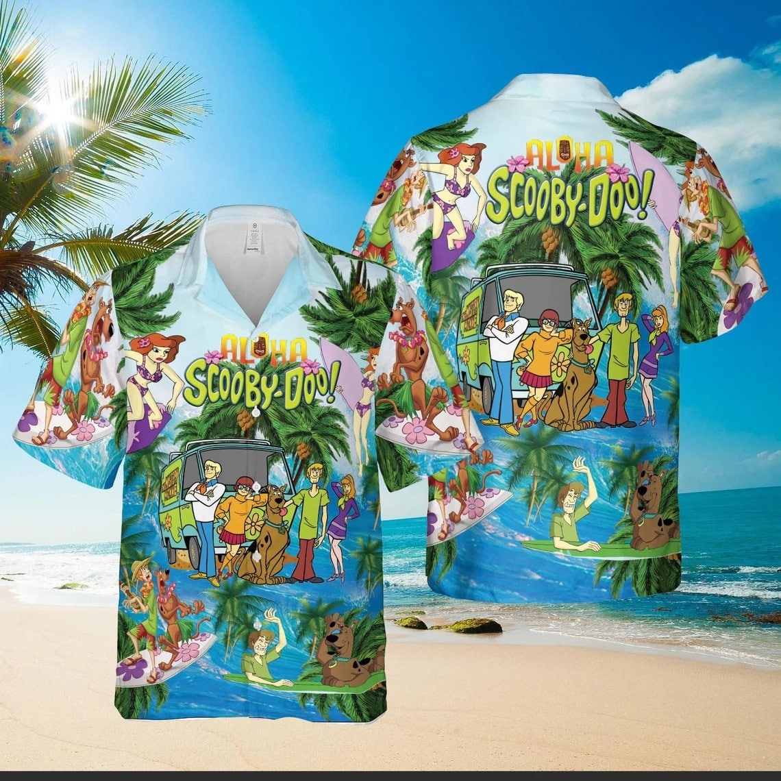 Scooby-Doo Hawaiian Shirt 1 Scooby-Doo Hawaiian Shirt