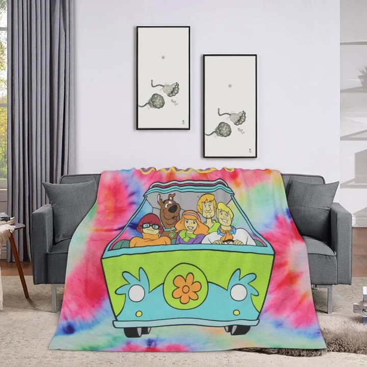 Scooby-Doo TV Blanket 1 Scooby-Doo TV Blanket