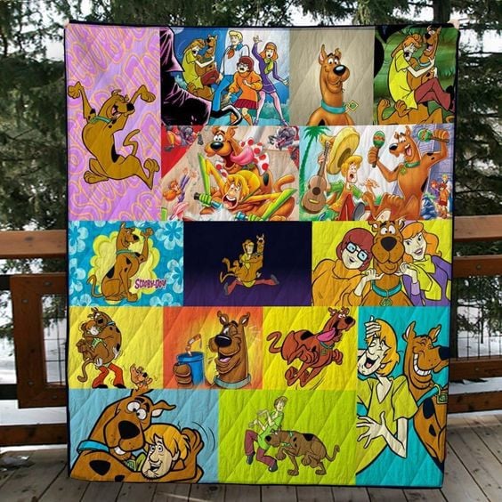 Scooby-Doo TV Blanket 1 Scooby-Doo TV Blanket