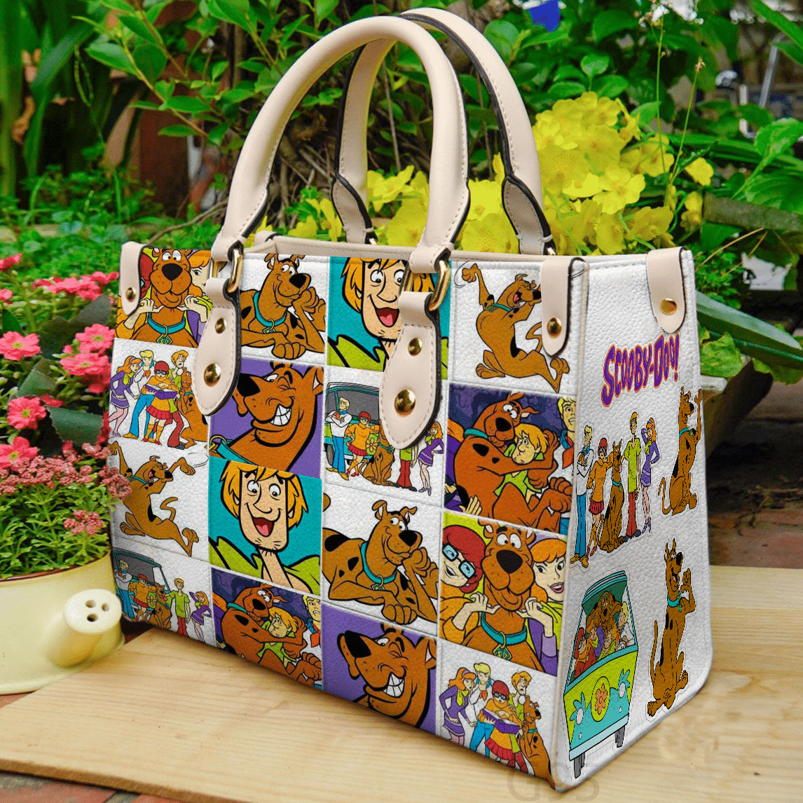 Scooby-doo 1 Leather Handbag 1 Scooby-doo 1 Leather Handbag