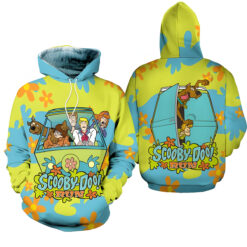 Scooby-doo A1 Hoodie Zip Hoodie 3D