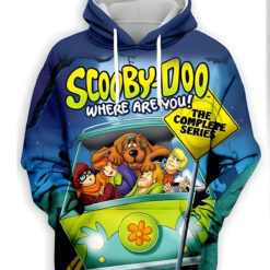 Scooby-doo Hoodie Zip Hoodie 3D