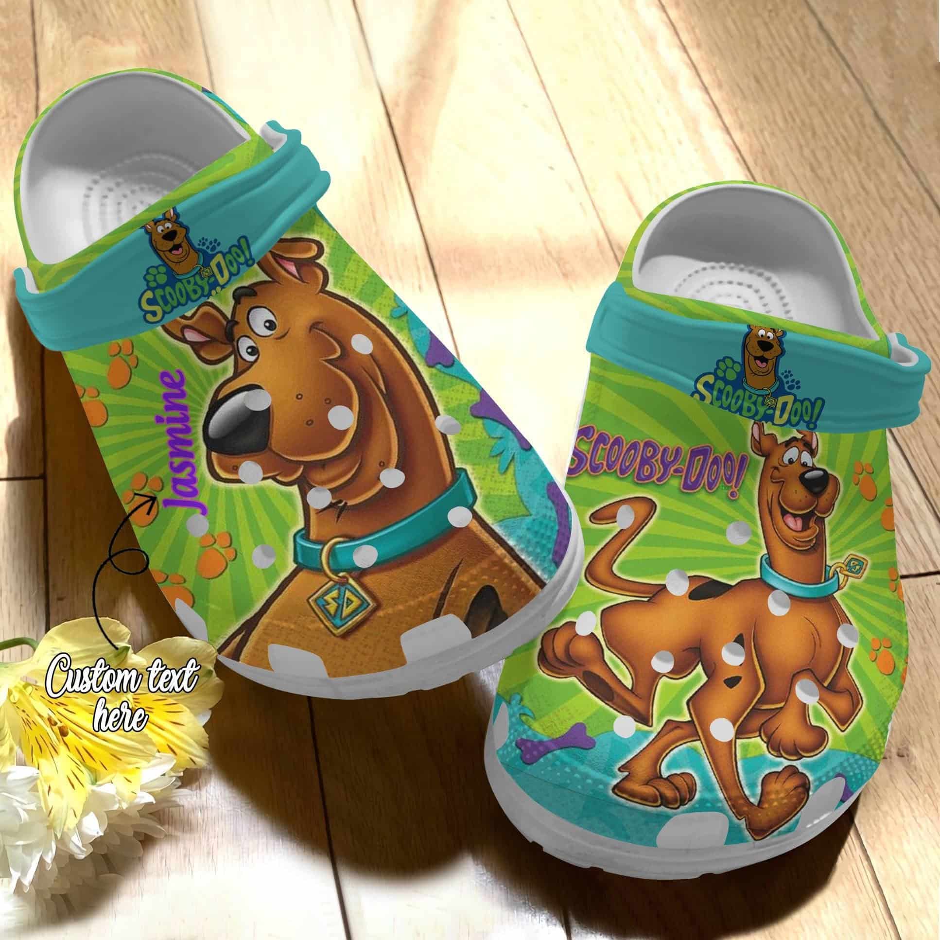 Scooby-doo Soft Personalized Funny Soft Clogs 1 Scooby-doo Soft Personalized Funny Soft Clogs