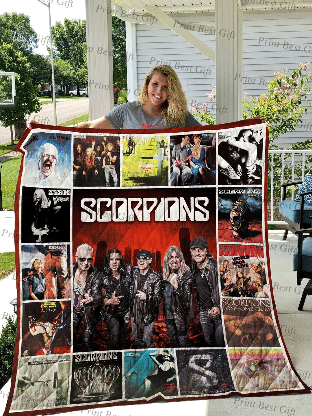 Scorpions Band 5 Blanket 1 Scorpions Band 5 Blanket