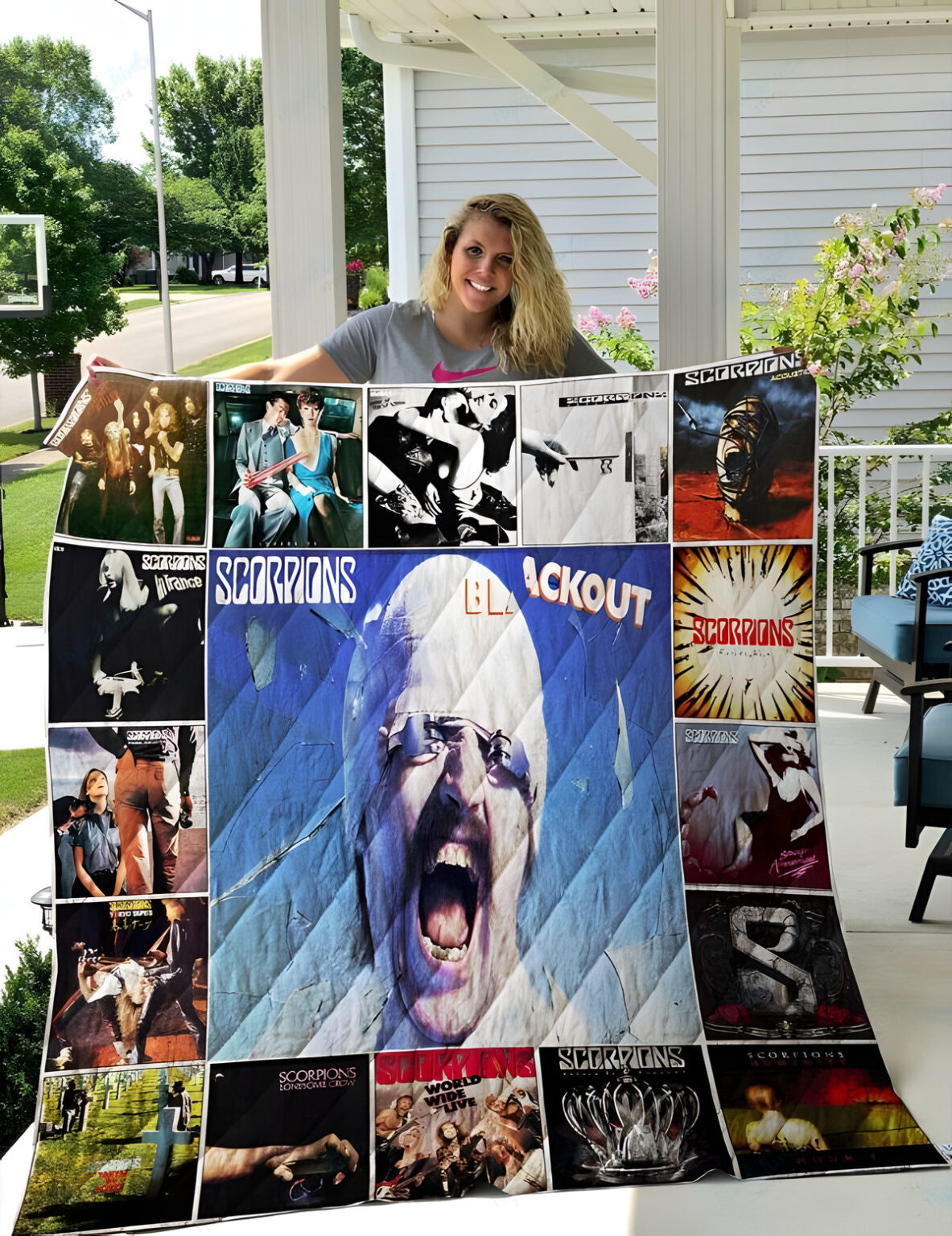 Scorpions Band Lover Blanket 1 Scorpions Band Lover Blanket