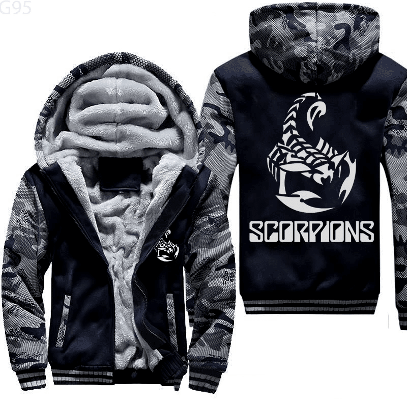 Scorpions Fleece Jacket 1 Scorpions Fleece Jacket