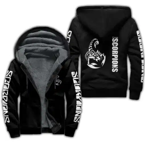Scorpions Fleece Jacket 1 Scorpions Fleece Jacket