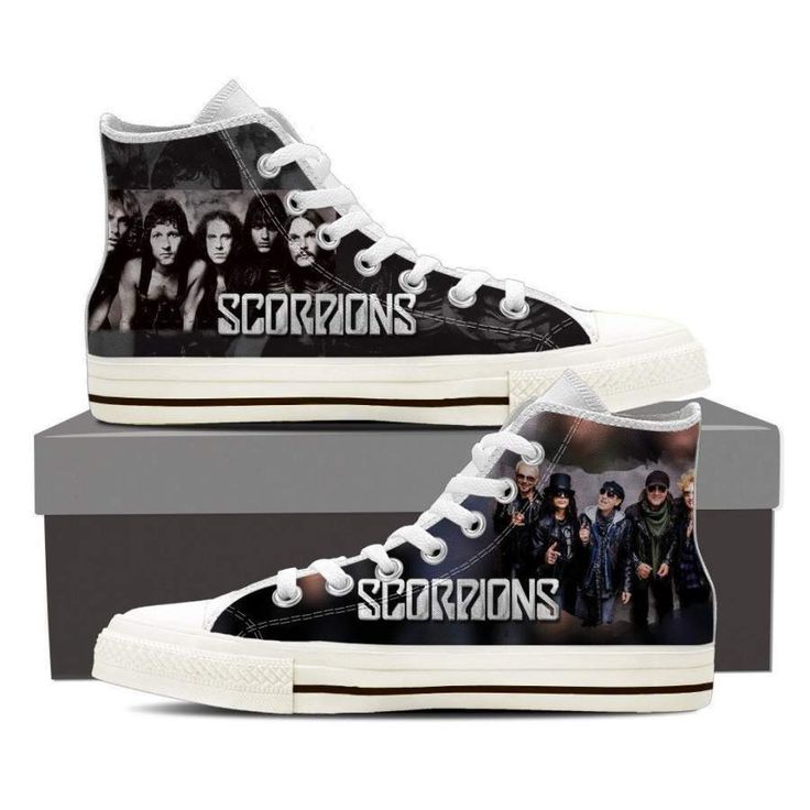 Scorpions High Top Shoes 1 Scorpions High Top Shoes