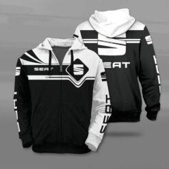 Seat Hoodie Zip Hoodie 3D