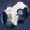 Seattle Mariners Hoodie Zip Hoodie 3D