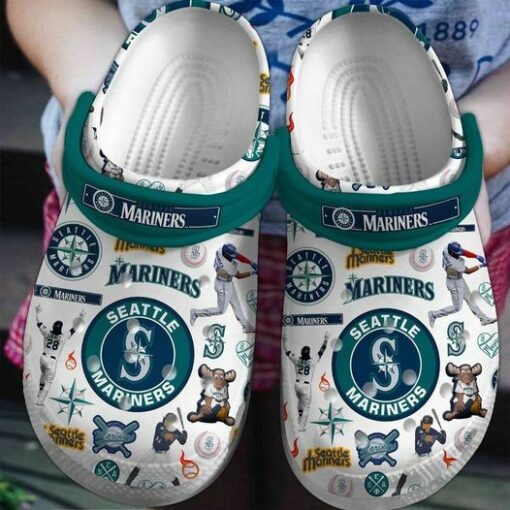 Seattle Mariners Soft Clogs 1 Seattle Mariners Soft Clogs