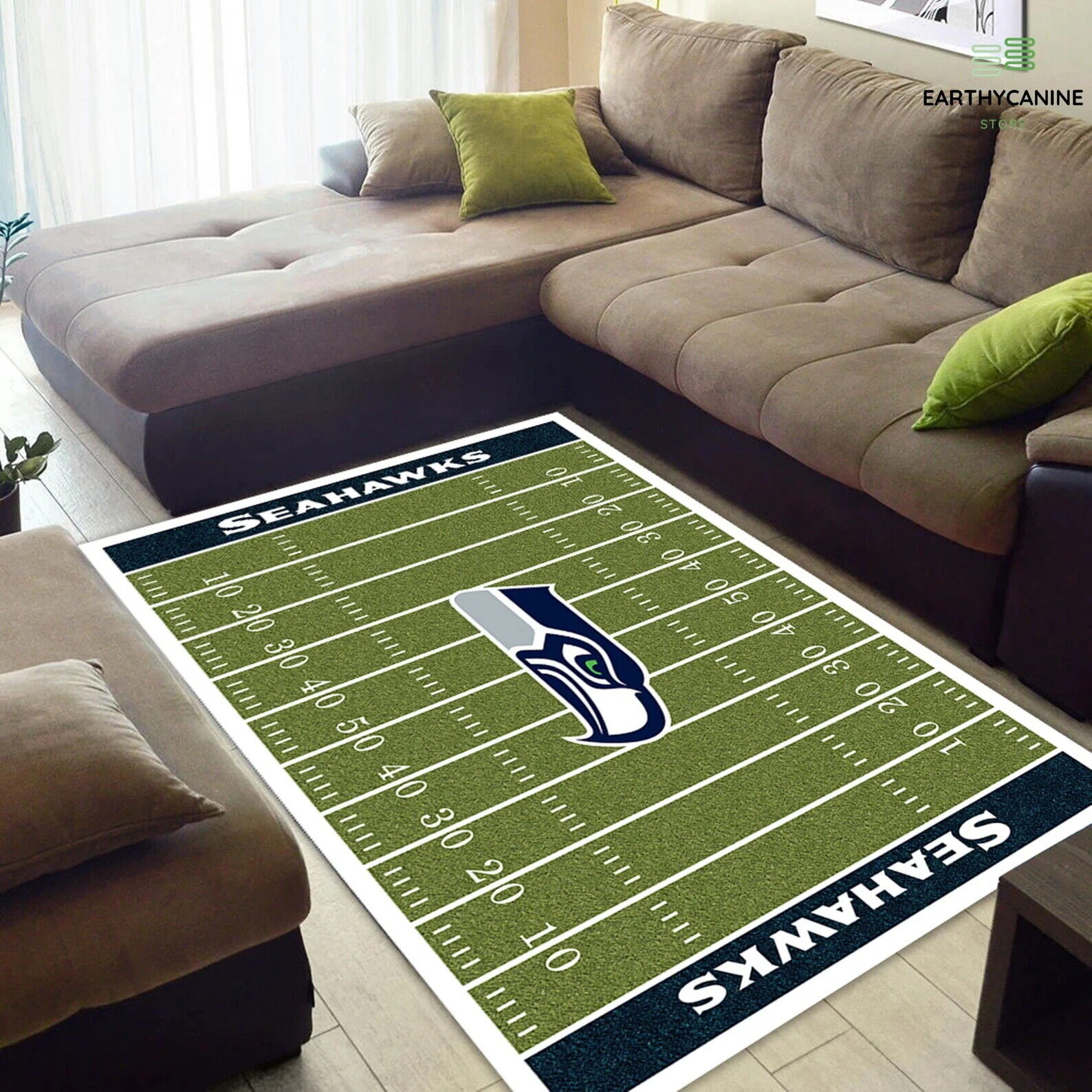 Seattle Seahawks Area Rug 1 Seattle Seahawks Area Rug