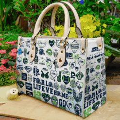 Seattle Seahawks G0 Leather Handbag