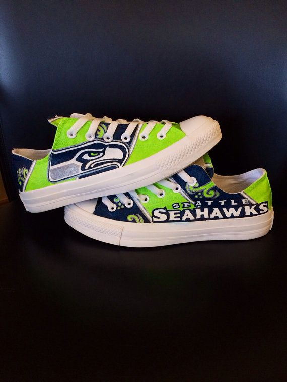 Seattle Seahawks I01 Low Top Shoes 1 Seattle Seahawks I01 Low Top Shoes