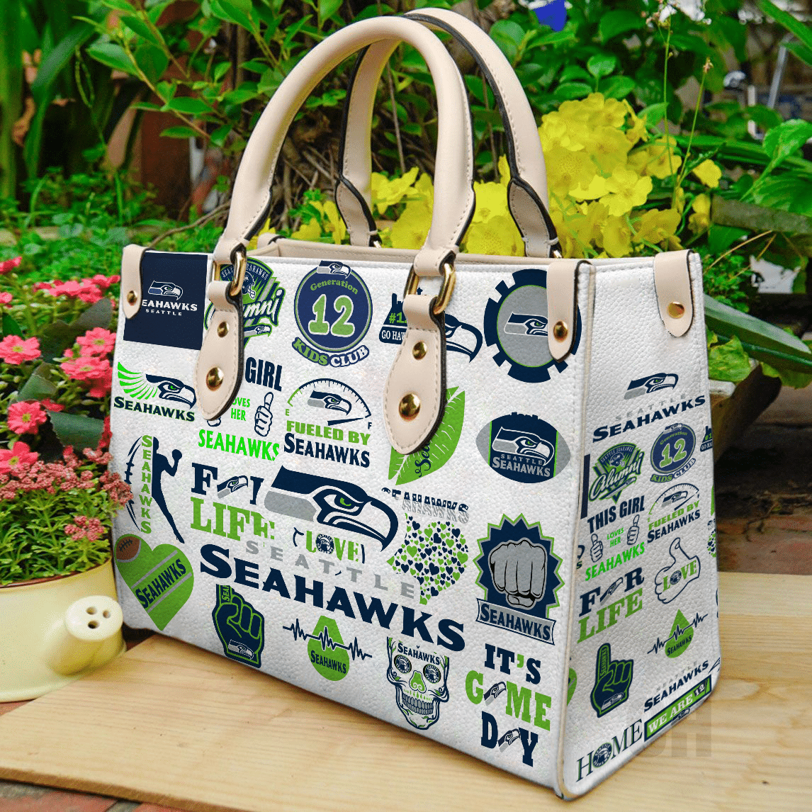 Seattle Seahawks Lover Leather Handbag 1 Seattle Seahawks Lover Leather Handbag