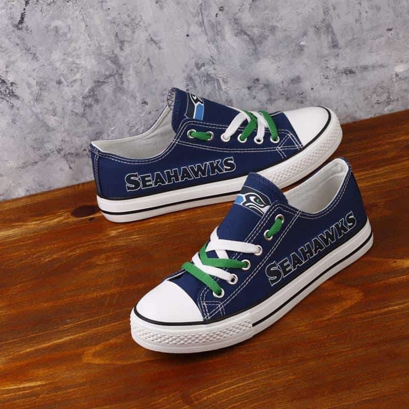 Seattle Seahawks Low Top Shoes 1 Seattle Seahawks Low Top Shoes