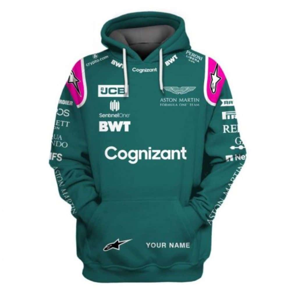Sebastian Vettel Aston Martin Lover Hoodie Zip Hoodie 3D 1 Sebastian Vettel Aston Martin Lover Hoodie Zip Hoodie 3D