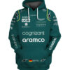 Sebastian Vettel Hoodie Zip Hoodie 3D