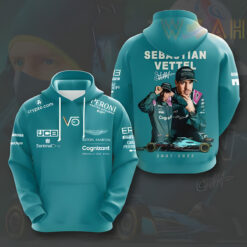 Sebastian Vettel Hoodie Zip Hoodie 3D