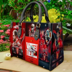 Sebastian Vettel Leather Handbag