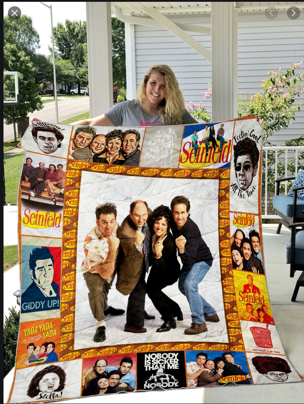 Seinfeld Blanket 1 Seinfeld Blanket