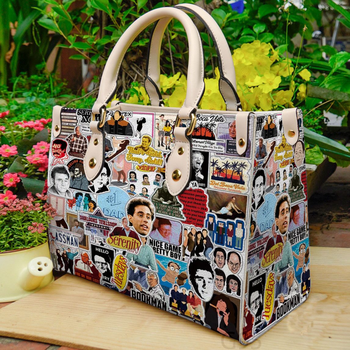 Seinfeld Leather Handbag 1 Seinfeld Leather Handbag