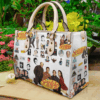 Seinfeld Lover Leather Handbag