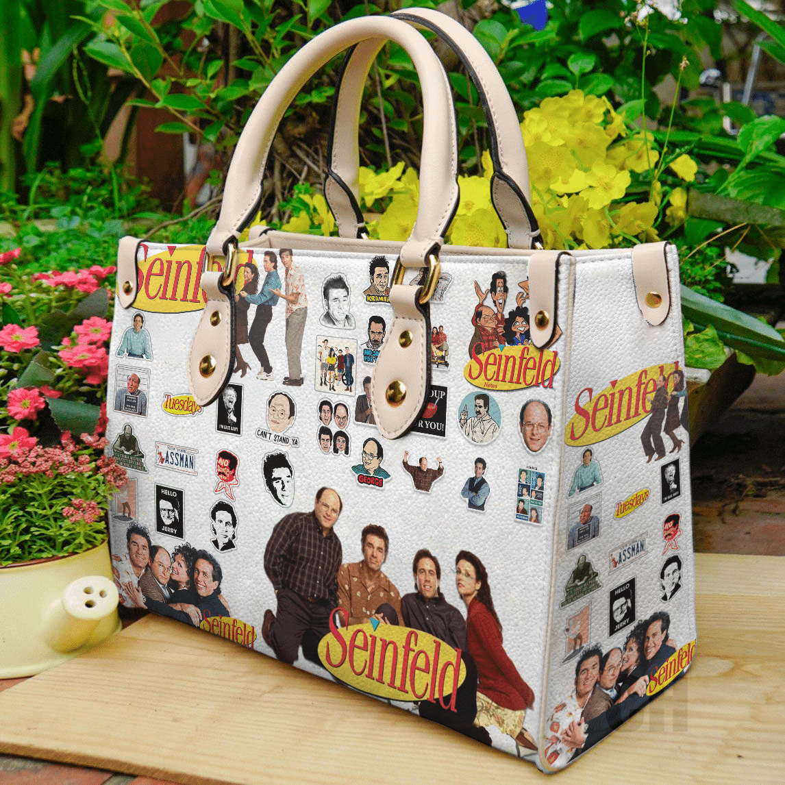 Seinfeld Lover Leather Handbag 1 Seinfeld Lover Leather Handbag