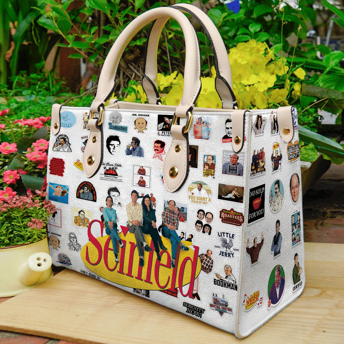 Seinfeld Lover Leather Handbag 1 Seinfeld Lover Leather Handbag